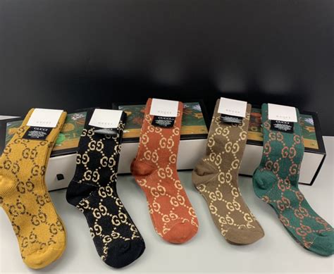 how much is a pair of gucci socks|designer socks gucci.